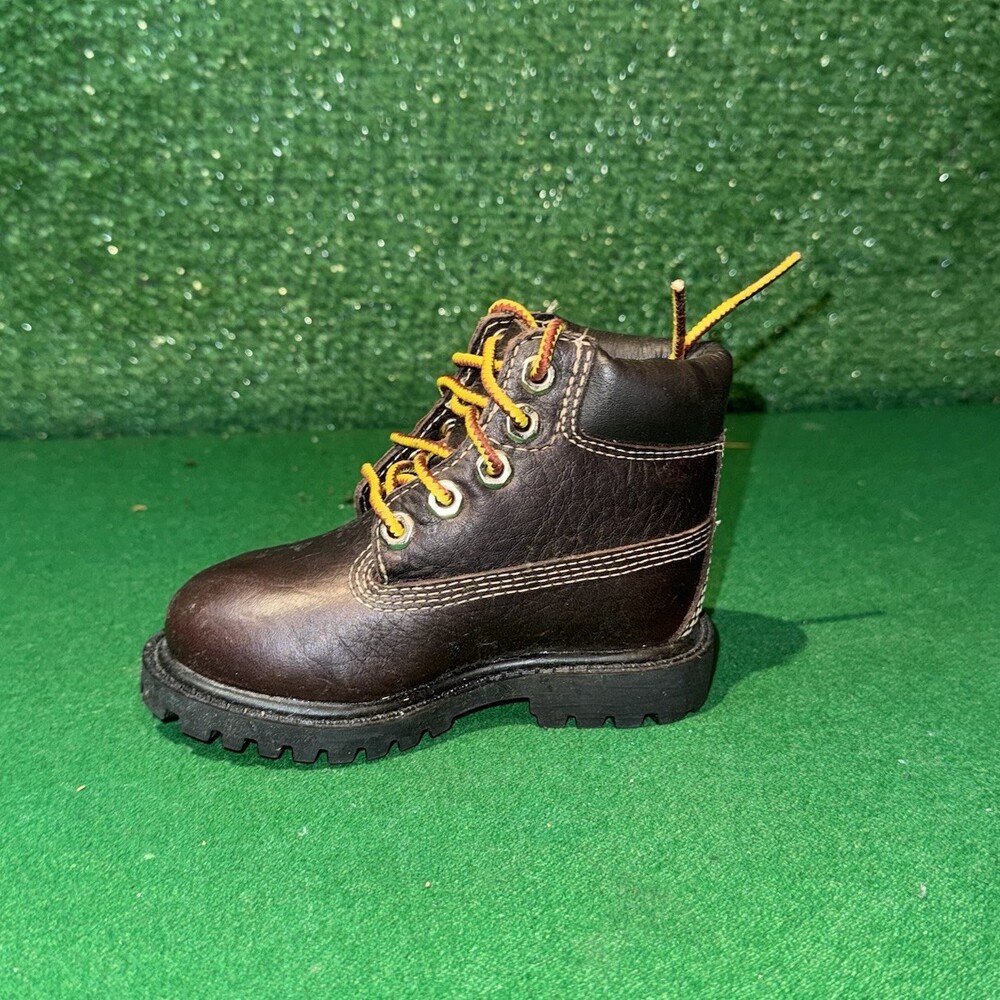 Timberland 6 Inch Hazel Brown Leather Boot Baby Size 5C Amputee;Replacement Foot - Picture 3 of 6